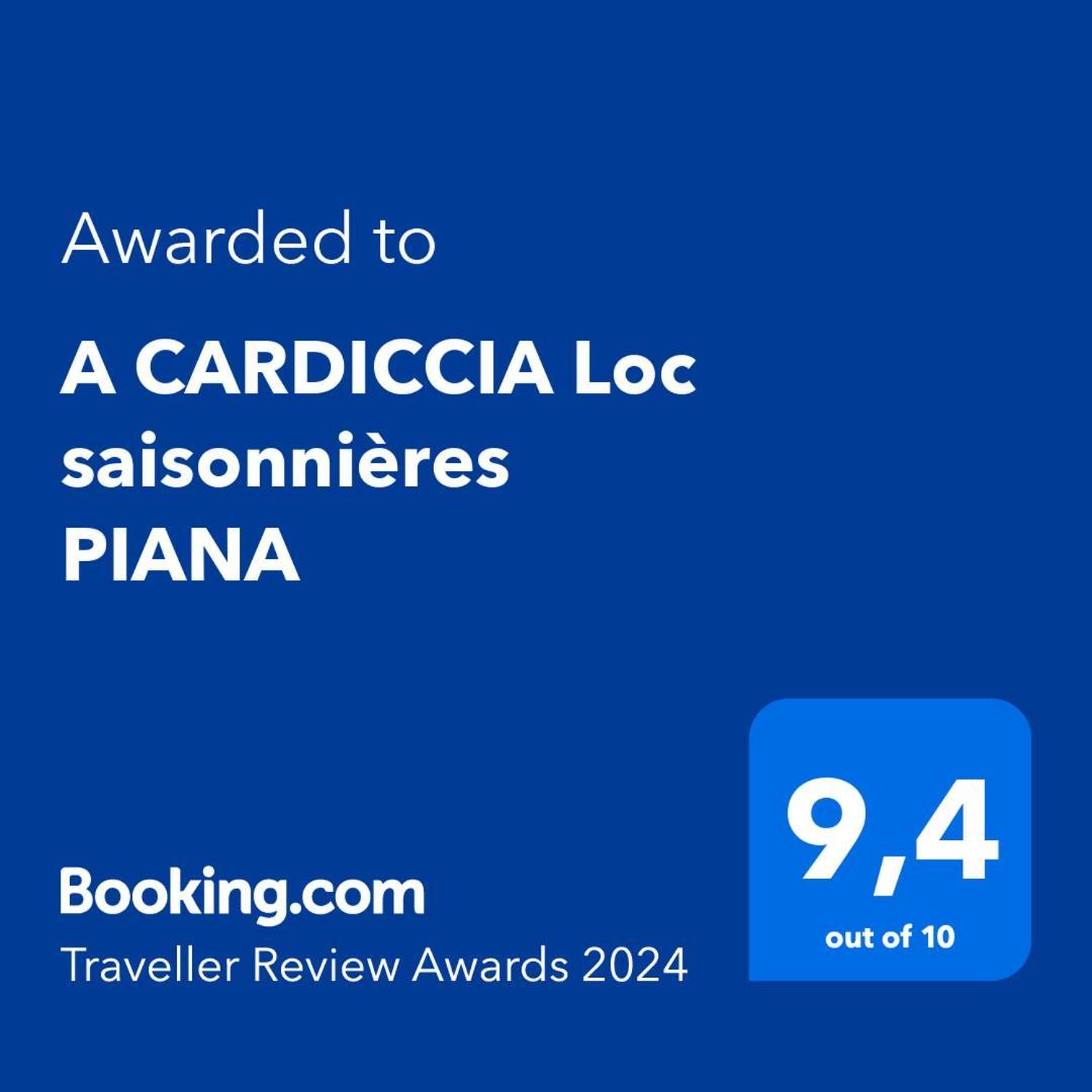 A Cardiccia Loc Saisonnieres Piana Appartement Piana  Buitenkant foto